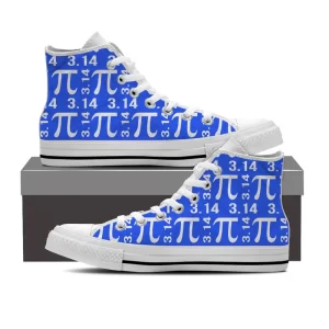 Math Pi High Top Shoes